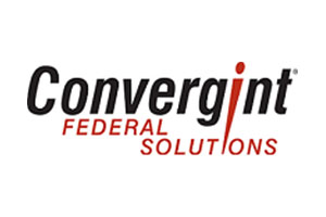 A logo for converting federal solutions.