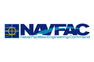 Navfac naval facilities engineering command logo.