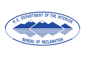 The u s department of the interior bureau of relamination logo.