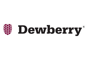 Dewberry logo on a white background.