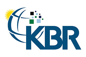 The logo for kbr.