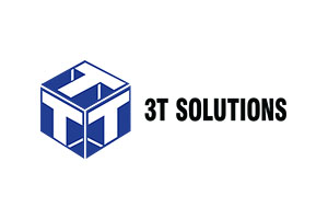 A logo for 3t solutions.