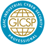 The gicsp professional logo.