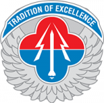 The emblem of the air force tradition of excellence.