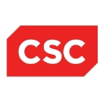 Csc logo on a white background.