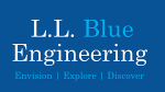 L l blue engineering logo.