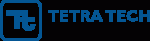 Tetra tech logo on a white background.